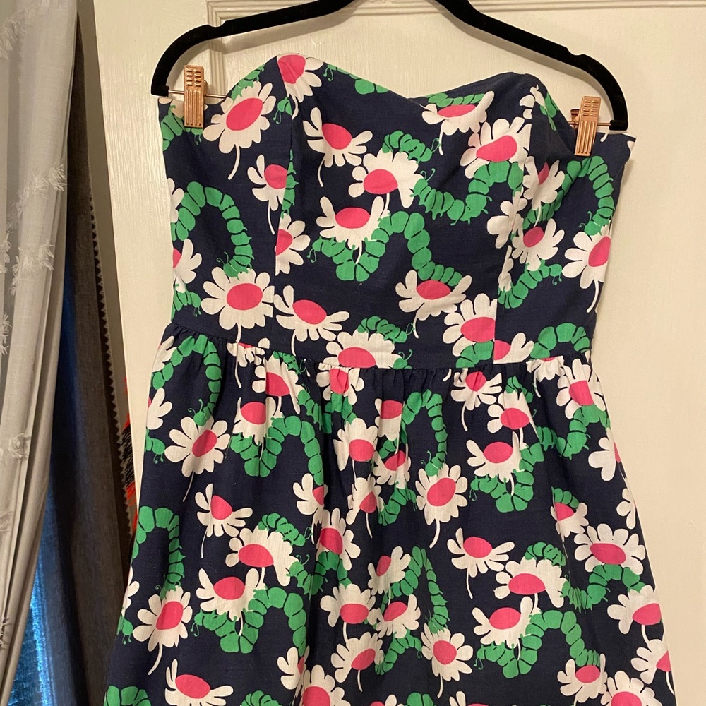 Lilly Pulitzer strapless dress